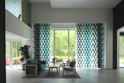 Sistemas de bandas verticales, SG 2960, Multi Visio, UFOU Showroom, Shanghai, China