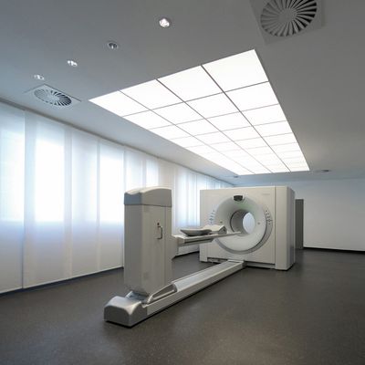 Sistemas de panel japonés, SG 2700, Colorama 1, Room shot "Vorsorgeinstitut", Düsseldorf, Germany