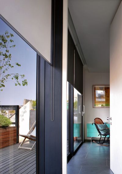 Sistemas de enrollables, SG 4910, Multiscreen 1-10%, Room shot "Bateman's Row Penthouse Apartment", London, United Kingdom