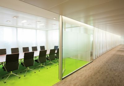 Sistemas de panel japonés, SG 2700, Colorama 1, Room shot "DLA Piper",Amsterdam, the Netherlands