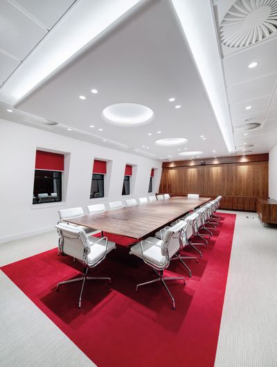 Systèmes stores enrouleurs, SG 4910, Colorama 2, Room shot "Dana Petroleum", Aberdeen, United Kingdom