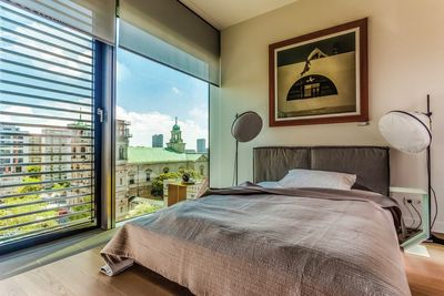 Sistemas de enrollables, SG 4960, Multiscreen 1-10%, Room shot "Cosmopolitan Tower", Warsaw, Poland