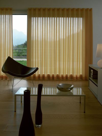 Tringle à rideaux tirage main, Colorama 1, Room shot