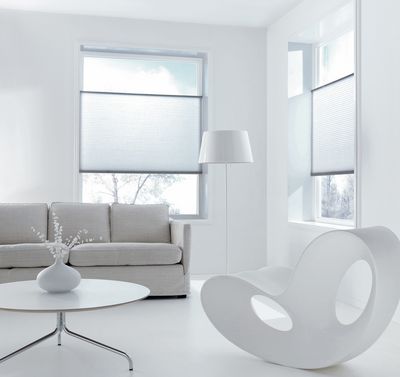 Systèmes de stores plissés, DUETTE® Fixé Batiste, Col 20035, BB24