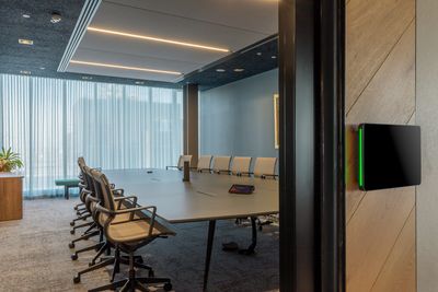 Systèmes de rideaux, SG 5600, Colorama 1, Virgin Money, Glasgow, Scotland, United Kingdom